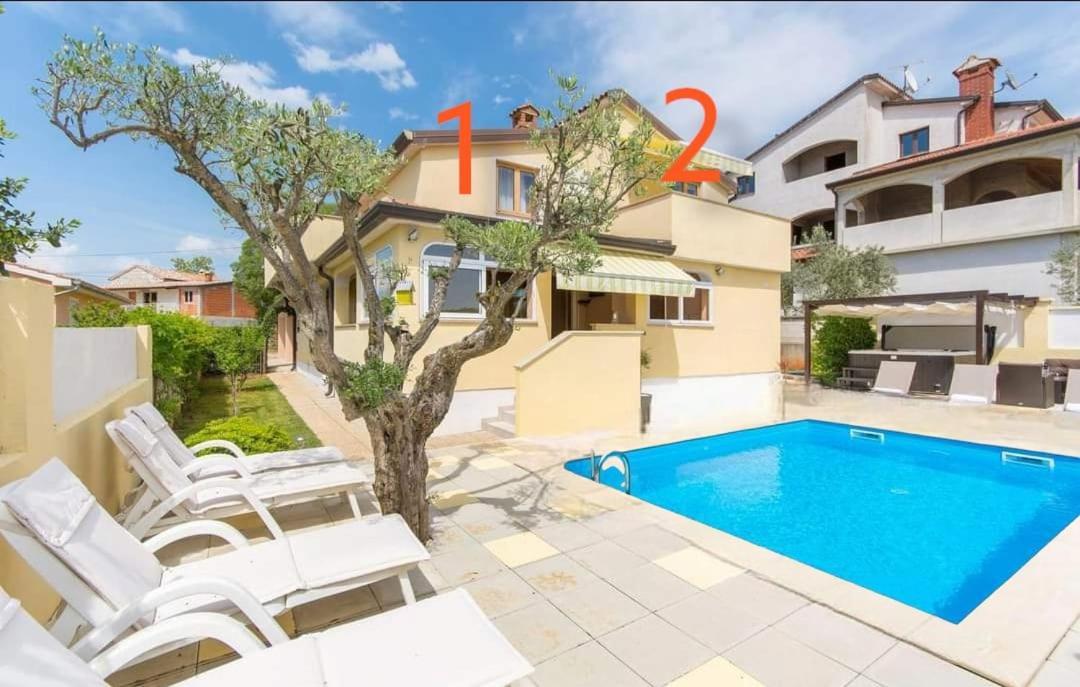 Gimy Villa&App 1 Porec Gedići Exteriör bild
